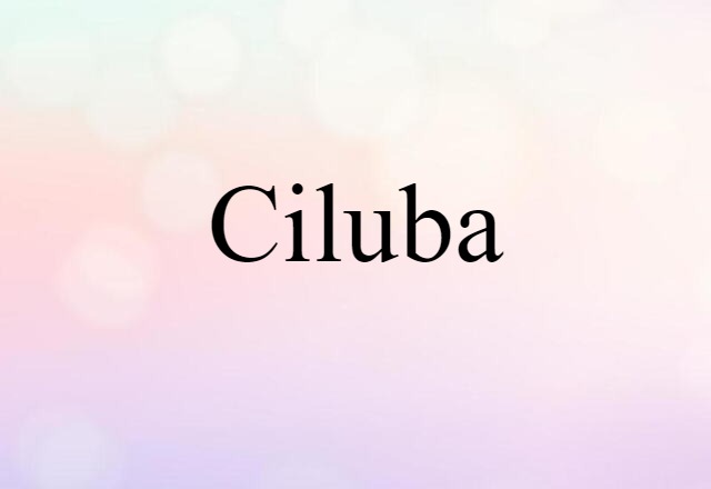 Ciluba