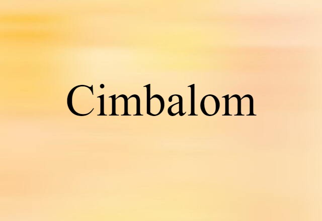 cimbalom