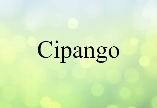 Cipango