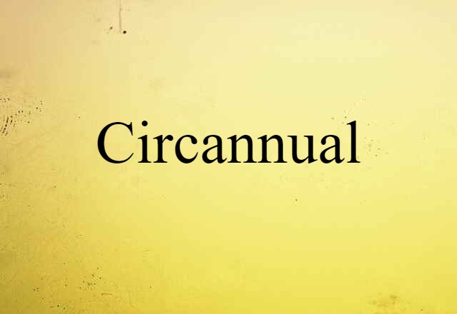 circannual