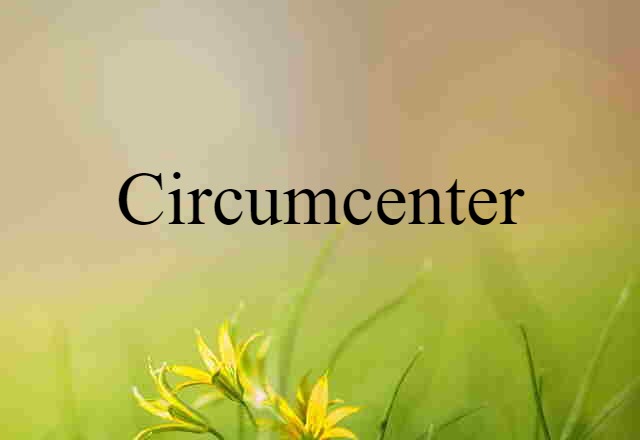 circumcenter