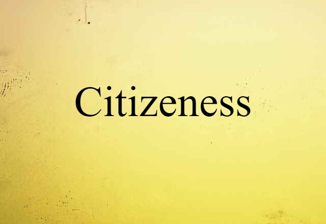 citizeness