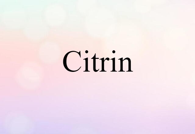 citrin