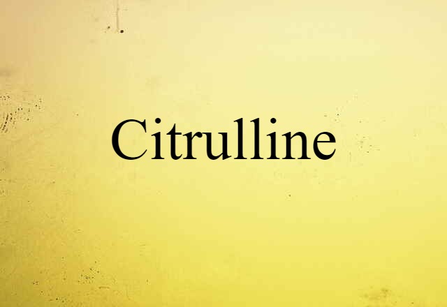 citrulline