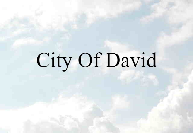 City of David