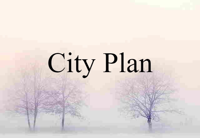 city plan