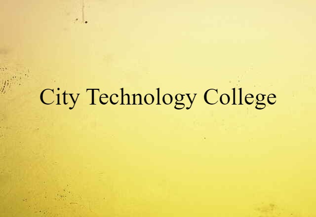 city technology college