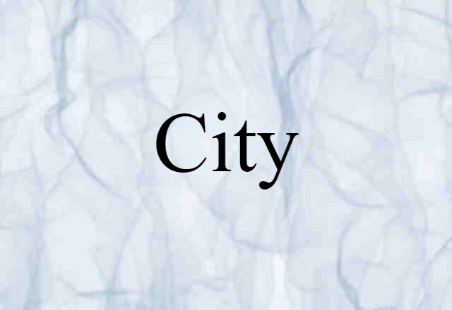 city