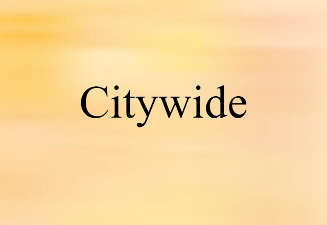 citywide