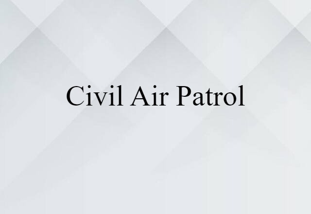 Civil Air Patrol