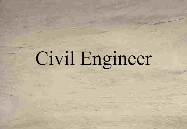 civil engineer