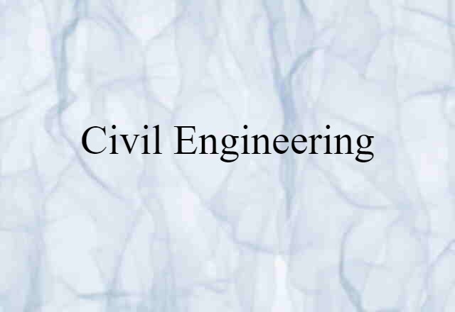 civil engineering