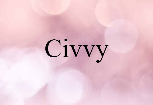 civvy