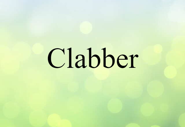 clabber