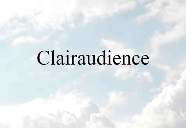 clairaudience