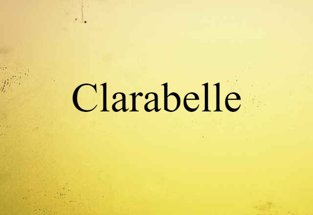 Clarabelle