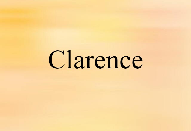 clarence