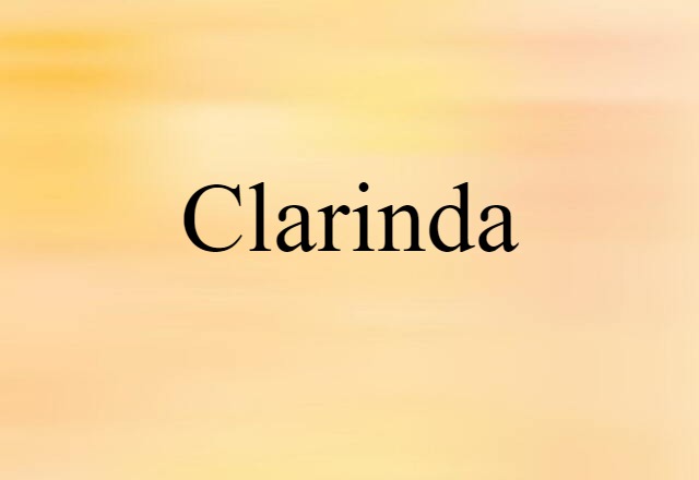 Clarinda