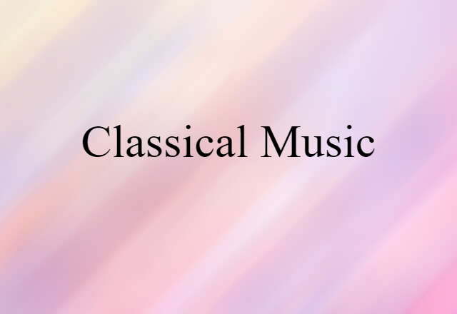 classical music