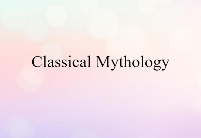 classical mythology