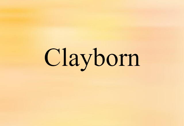 Clayborn