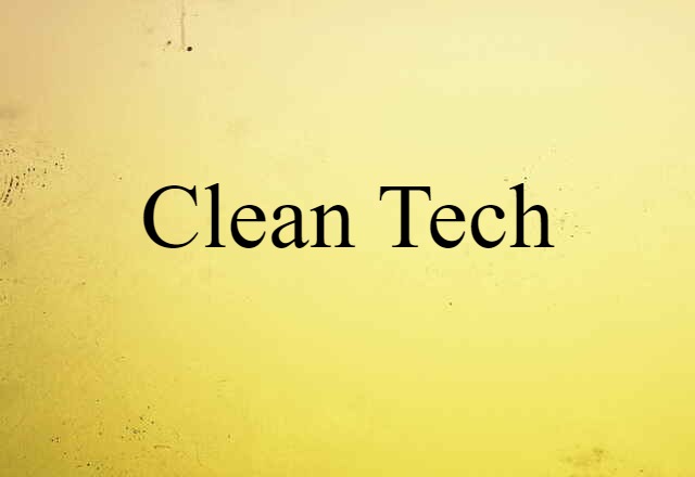 clean-tech