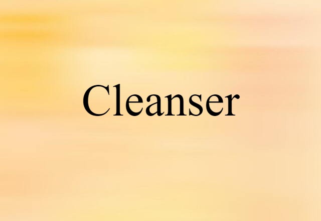 cleanser