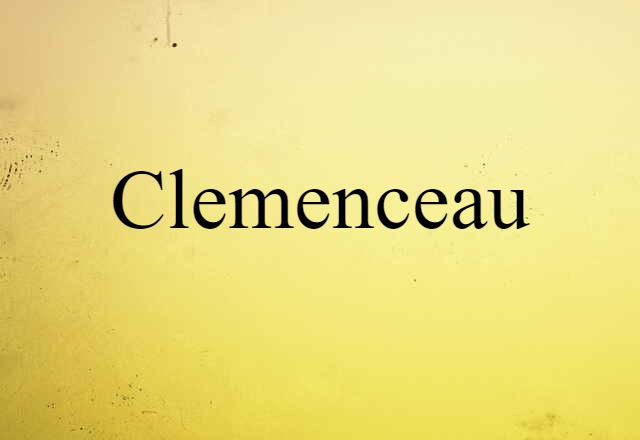 Clemenceau