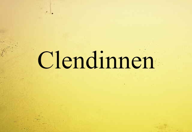 Clendinnen