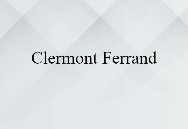 Clermont-Ferrand