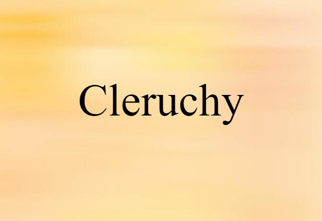 cleruchy