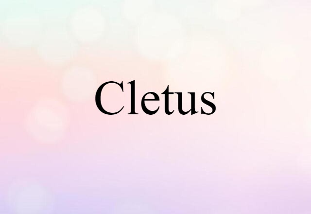 Cletus