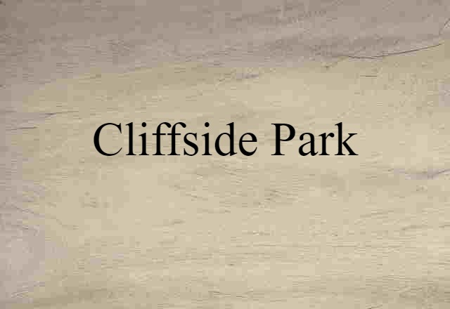 Cliffside Park