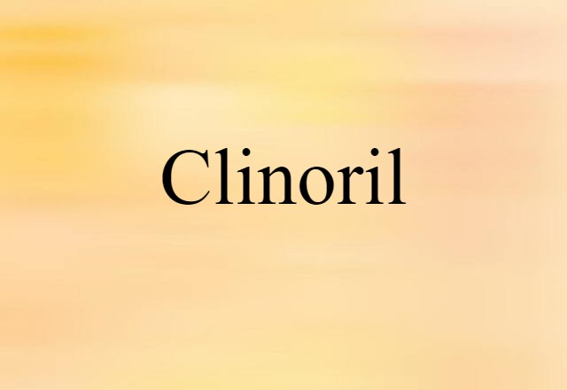 Clinoril