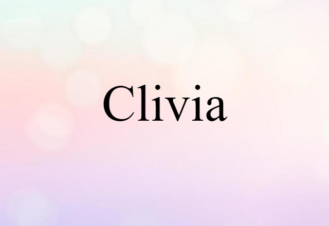 clivia