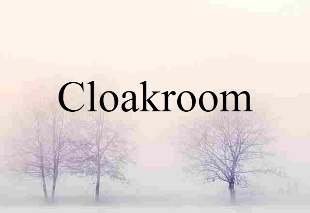 cloakroom