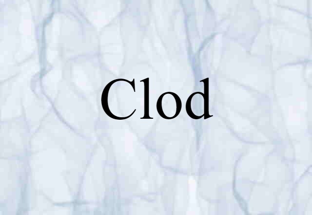 clod