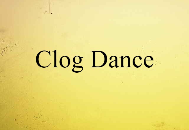 clog dance