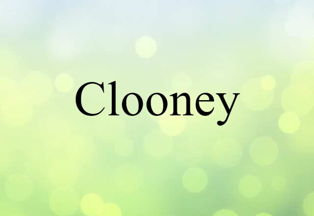 Clooney