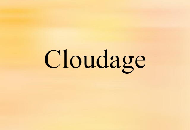 cloudage