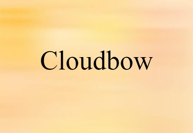 cloudbow