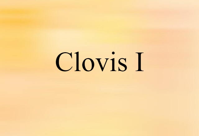 Clovis I