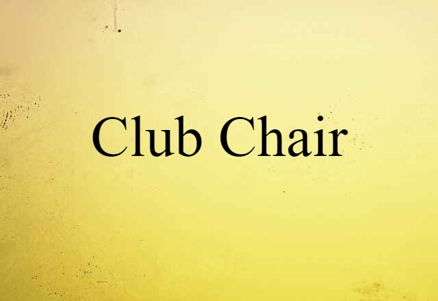 club chair