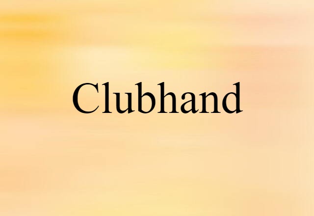 clubhand