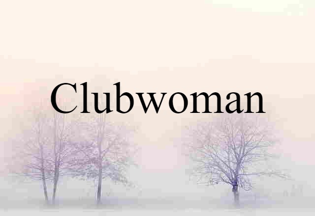 clubwoman