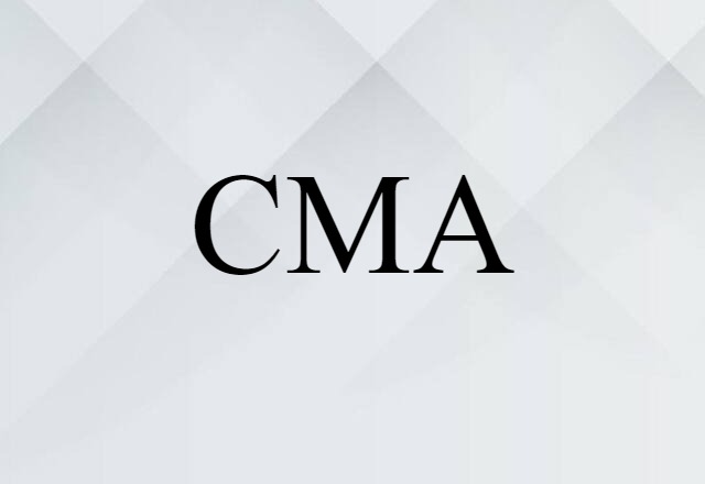 CMA