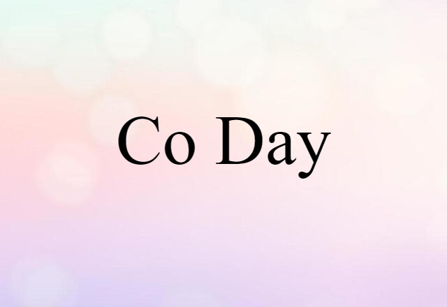 co-day