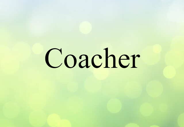 coacher