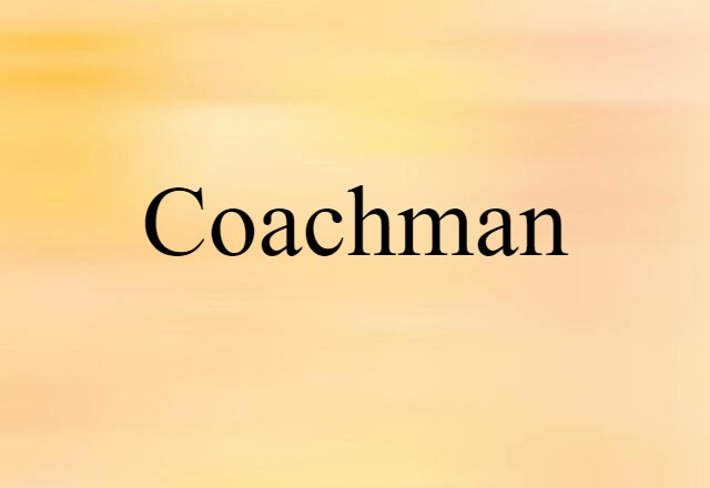 coachman