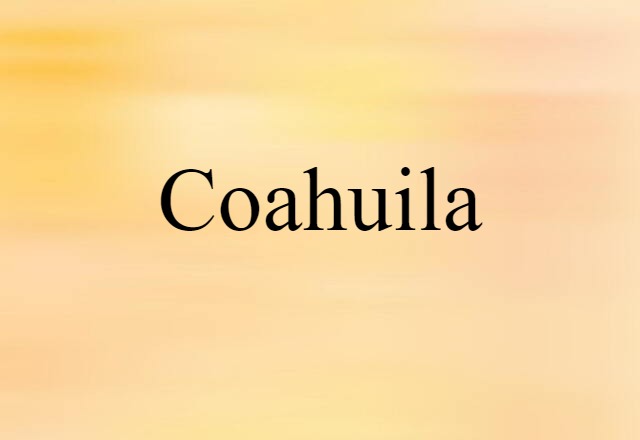 Coahuila